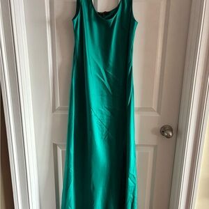 Banana Republic Vibrant Green Maxi Dress